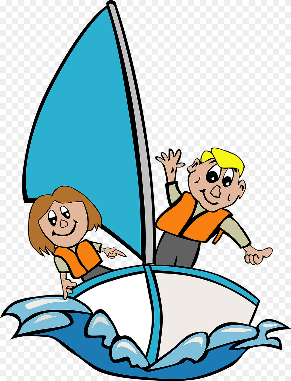 Sailing Clip Art, Baby, Person, Sea, Outdoors Free Transparent Png