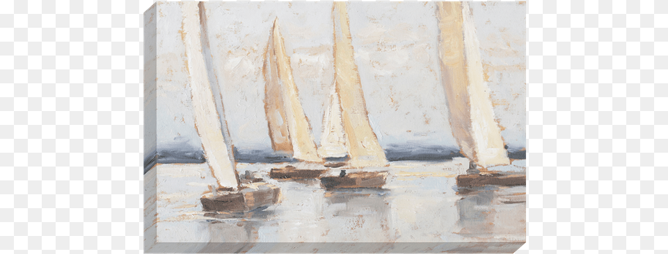 Sailing Ii Gallery Wrap Limited Edition Sailing At Dusk Ii By Ethan Harper, Art, Boat, Painting, Sailboat Png