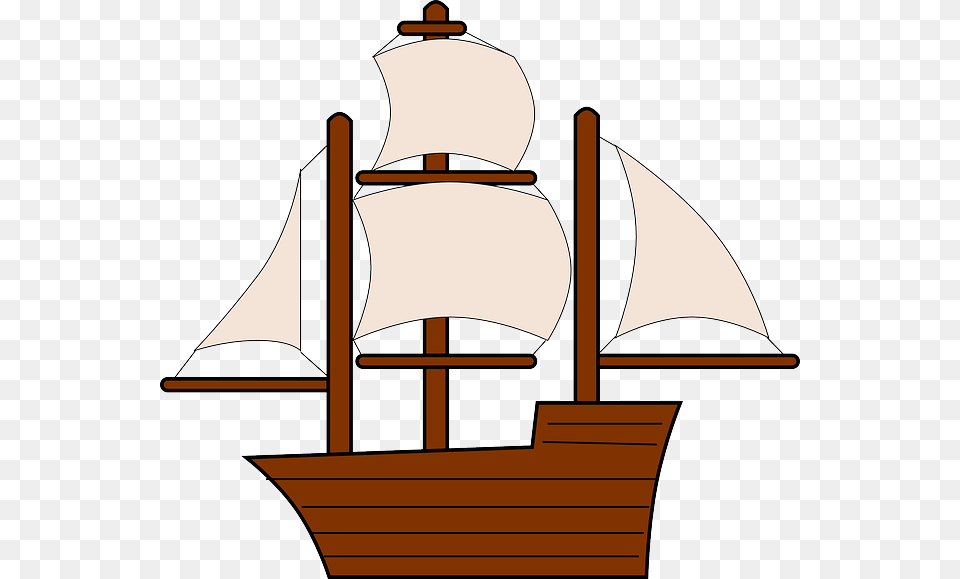 Sailing Ship Boat Sail Pirate Sail Ship Clipart, Sailboat, Transportation, Vehicle, Watercraft Free Transparent Png