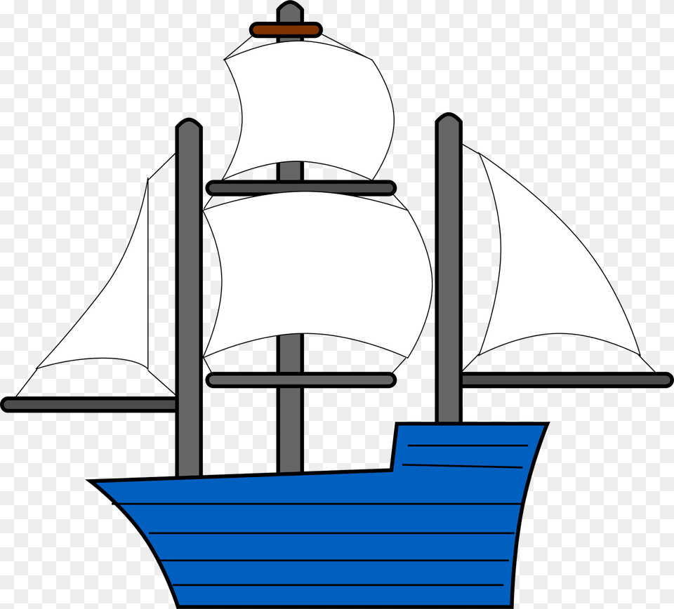 Sailing Ship Clipart, Sailboat, Boat, Vehicle, Transportation Png