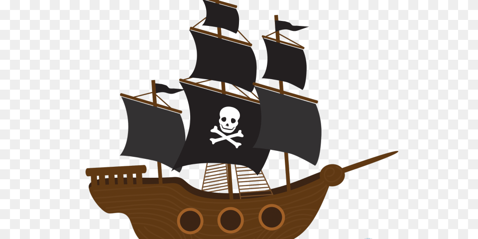 Sailing Ship Clipart Labor Day, Person, Pirate, Transportation, Vehicle Png Image