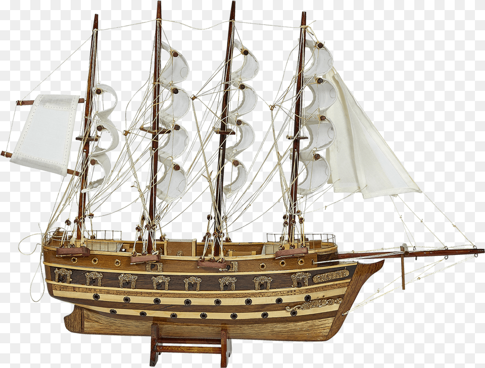 Sailing Ship Sailing Ship Model, Boat, Sailboat, Transportation, Vehicle Png Image