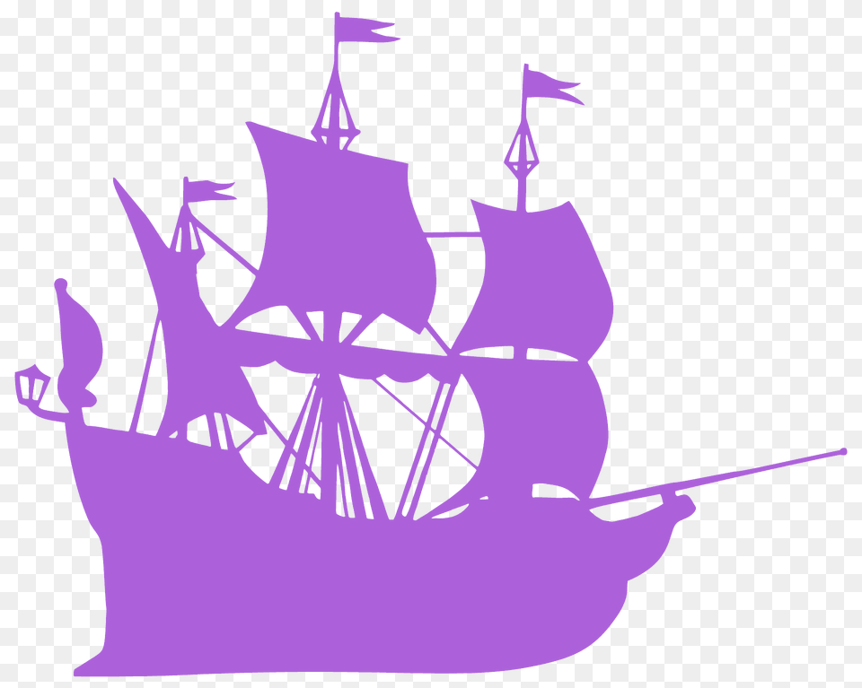 Sailing Ship Silhouette, Boat, Sailboat, Transportation, Vehicle Free Png