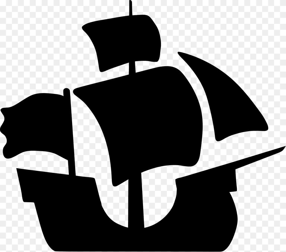 Sailing Ship Silhouette, Electronics, Hardware, Symbol Png Image