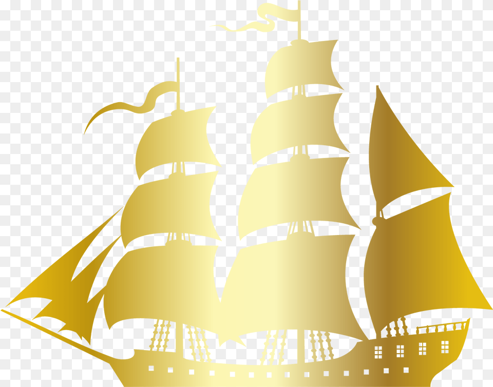 Sailing Ship Silhouette Sailboat Youth Managers Foundation, Boat, Transportation, Vehicle, Art Free Png