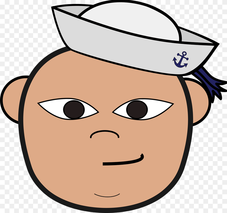 Sailor Clipart, Clothing, Hat, Baby, Person Png Image