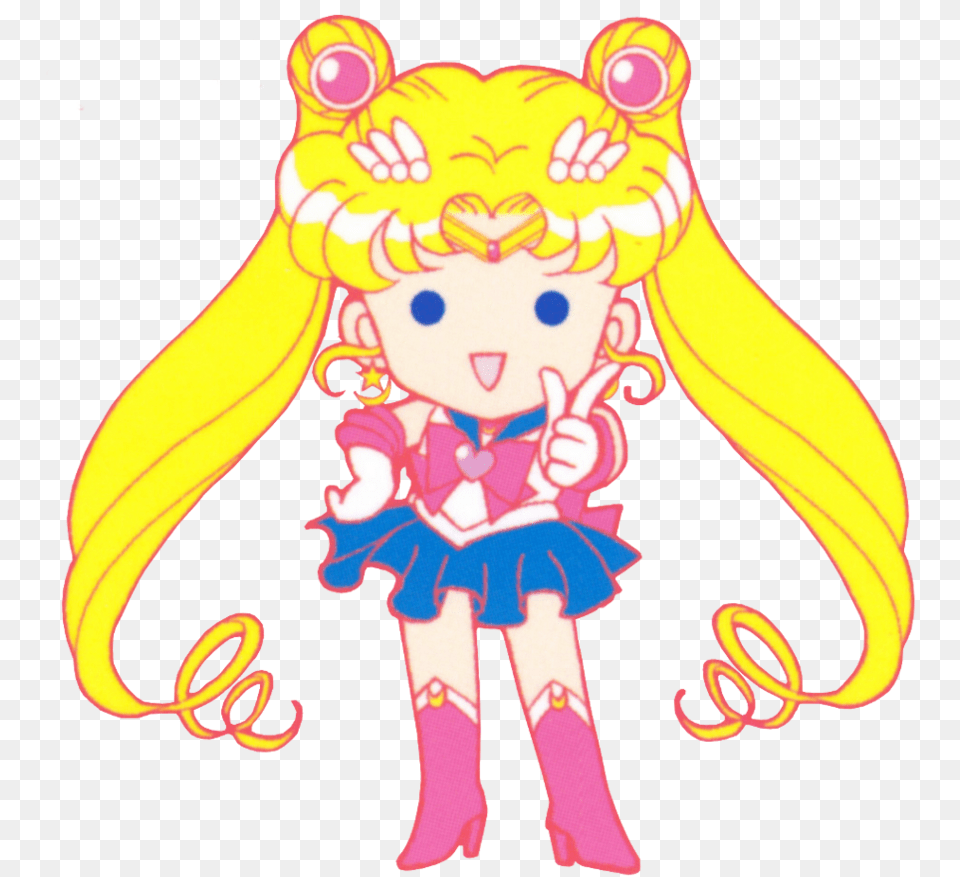 Sailor Clipart Background Usagi Transparent Sailor Moon, Face, Head, Person, Baby Png Image