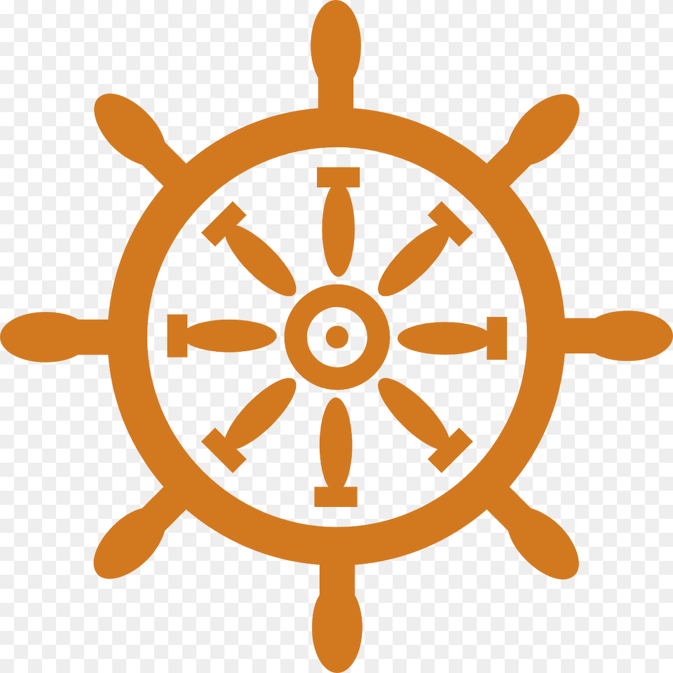 Sailor Clipart Wheel Ship Steering Wheel, Cross, Symbol, Transportation, Vehicle Png Image