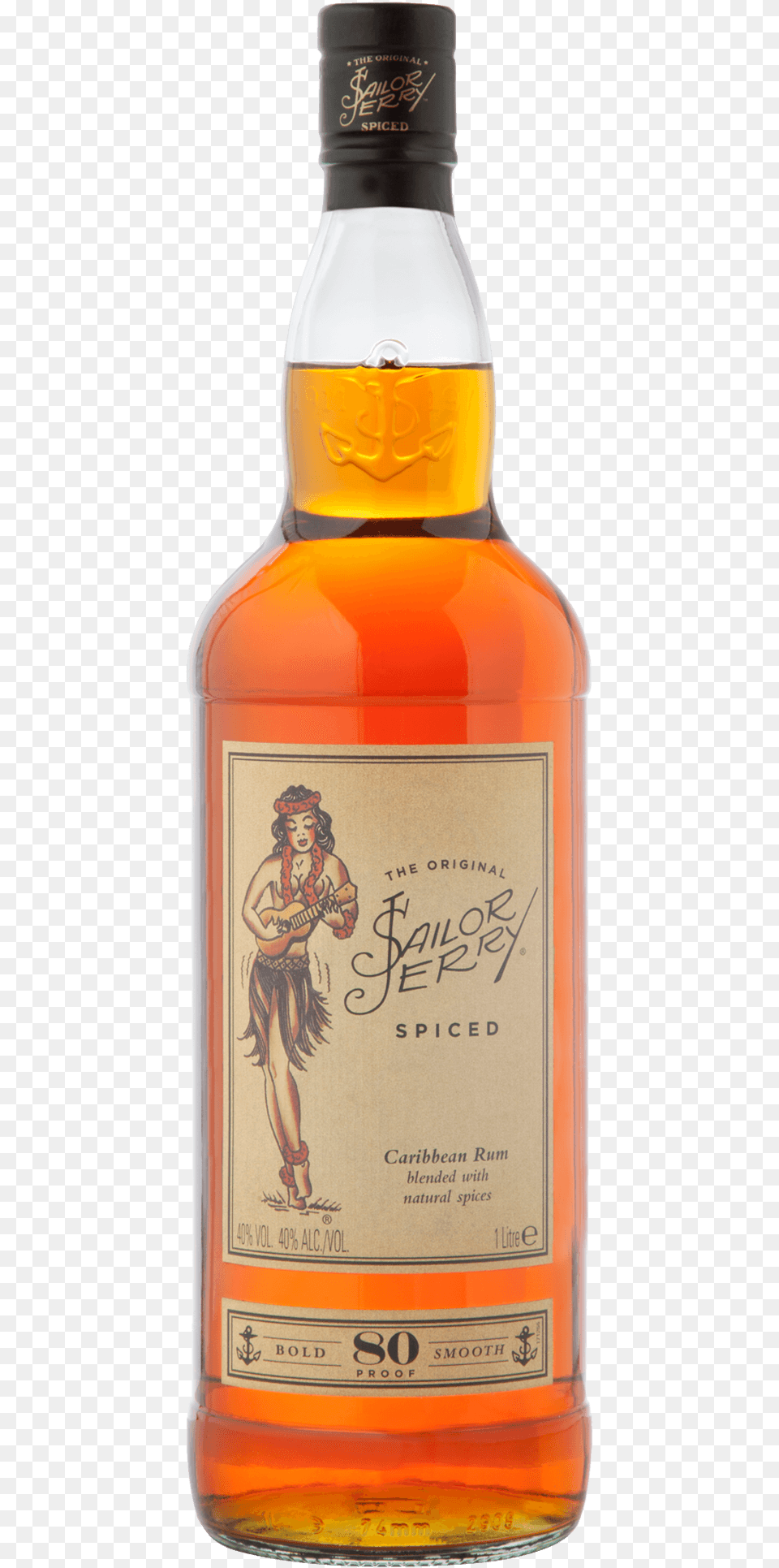 Sailor Jerry Rum, Alcohol, Beverage, Liquor, Whisky Free Transparent Png
