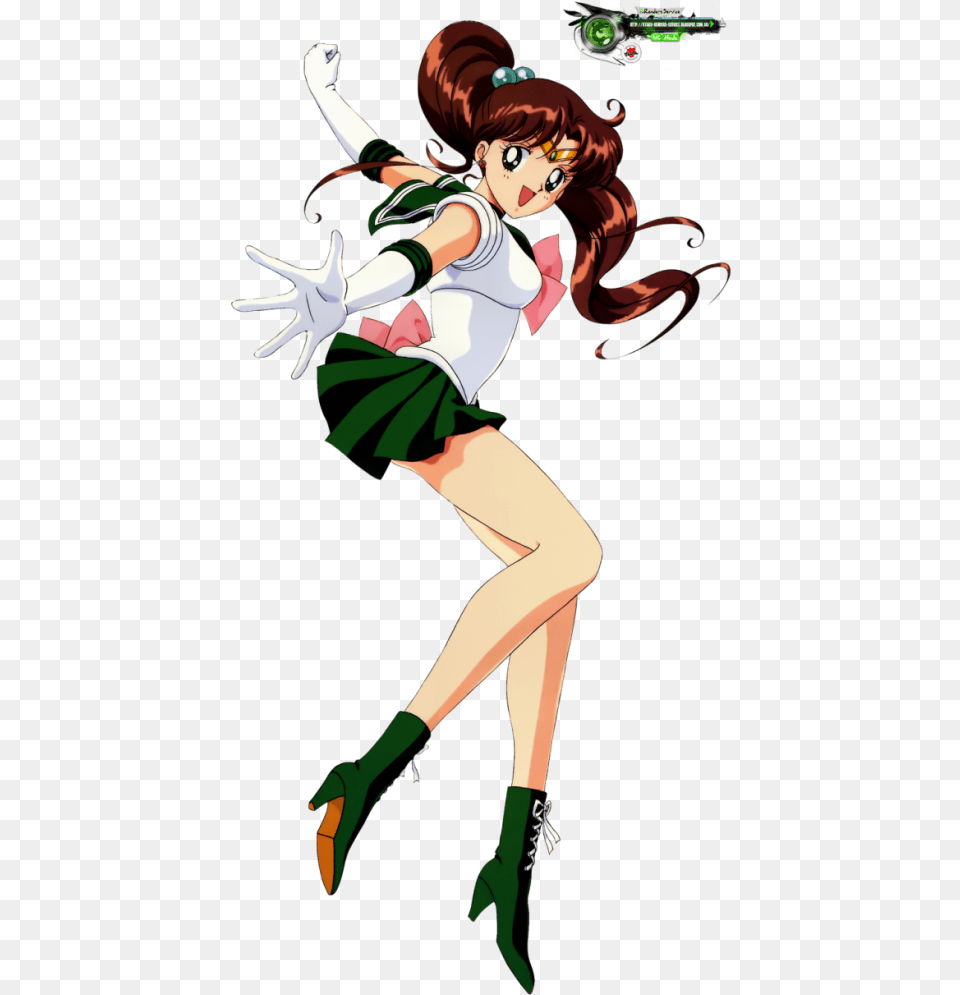 Sailor Jupiter Cartoons Sailor Jupiter, Book, Comics, Publication, Adult Free Png Download