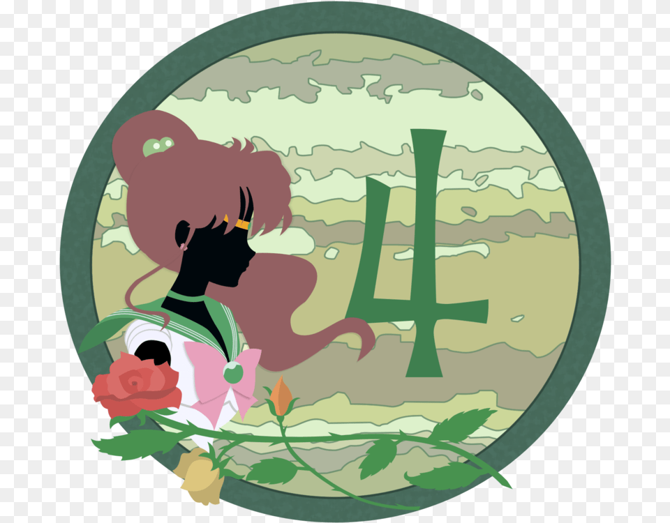 Sailor Jupiter Planet Cameo By Mlp Springheart Sailor Jupiter Cameo, Art, Baby, Painting, Person Free Png Download