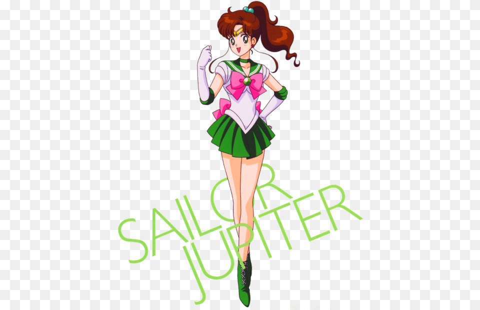 Sailor Jupiter Wallpaper Iphone, Book, Clothing, Comics, Costume Free Transparent Png