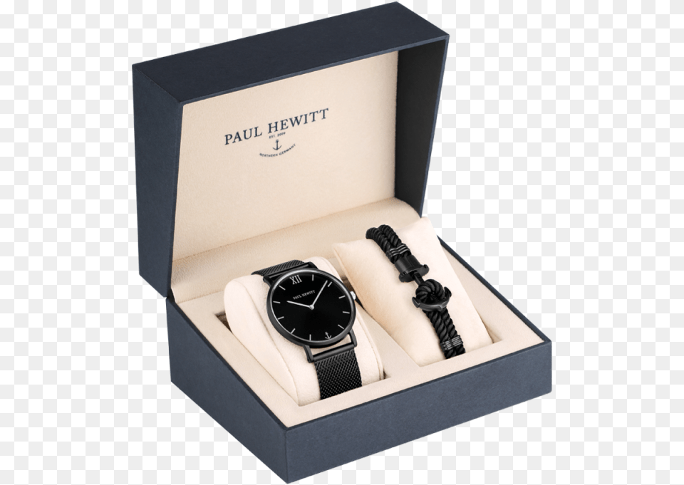 Sailor Line Black Sunray And Phrep Box Set Orologi Uomo Paul Hewitt, Arm, Body Part, Person, Wristwatch Free Png