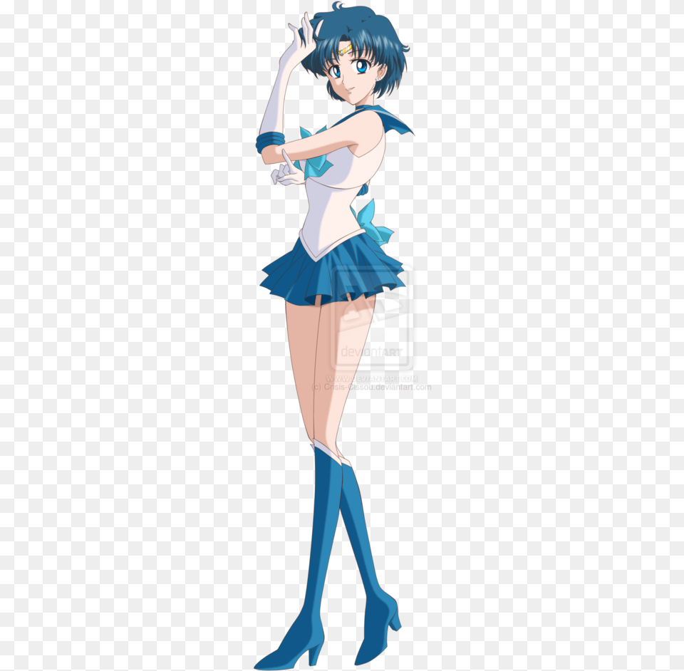 Sailor Mars Is More Like Mein The Classic Version Sailor Mercury Crystal, Book, Publication, Comics, Adult Free Transparent Png
