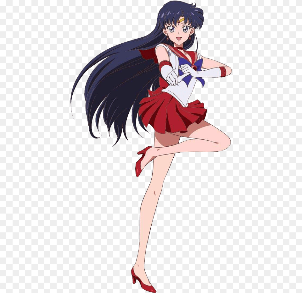 Sailor Mars Royalty Stock Sailor Mars Sailor Moon, Book, Comics, Publication, Adult Free Png Download