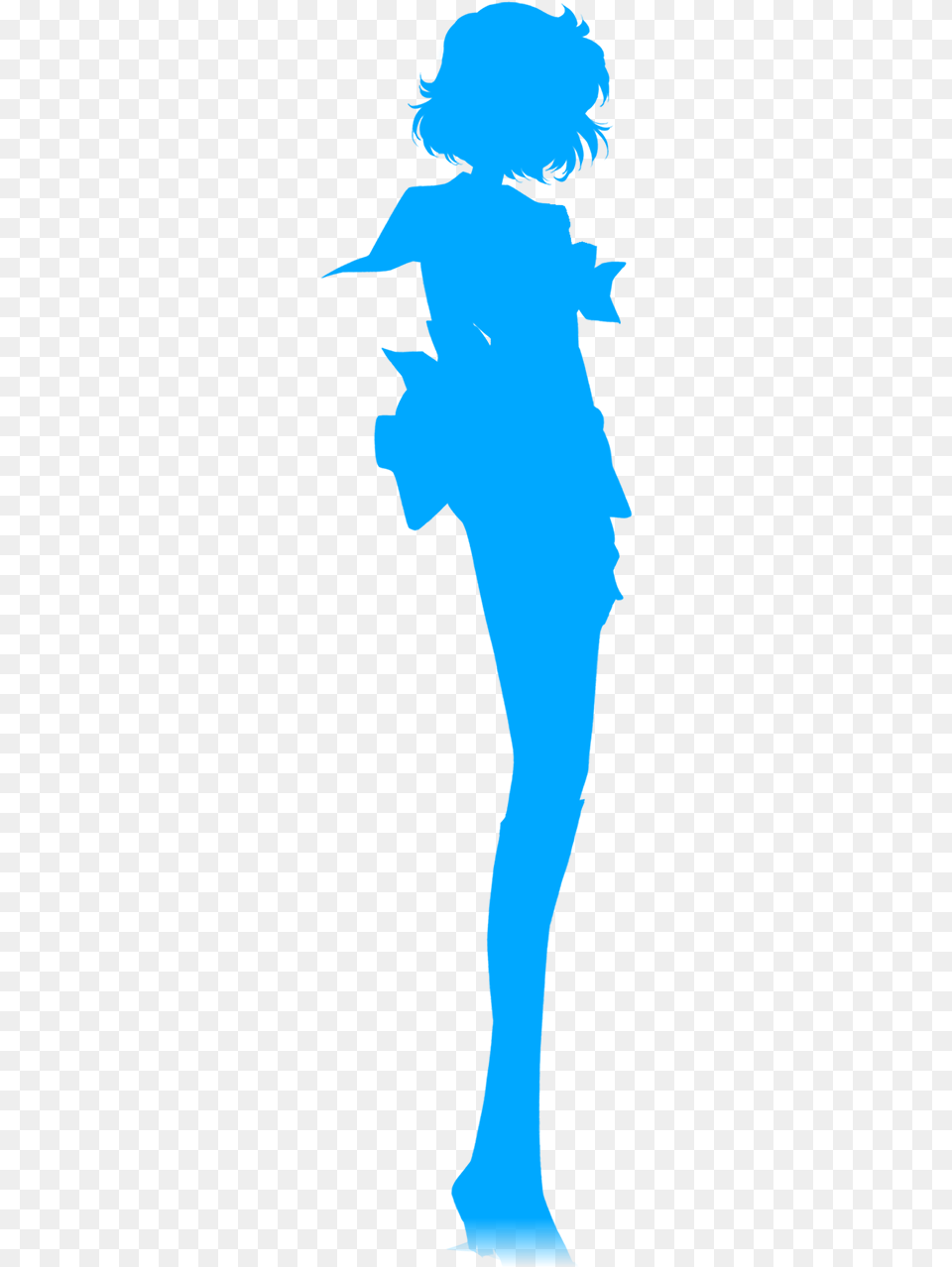 Sailor Mercury Symbol, Silhouette, Person, Water, Leisure Activities Png Image