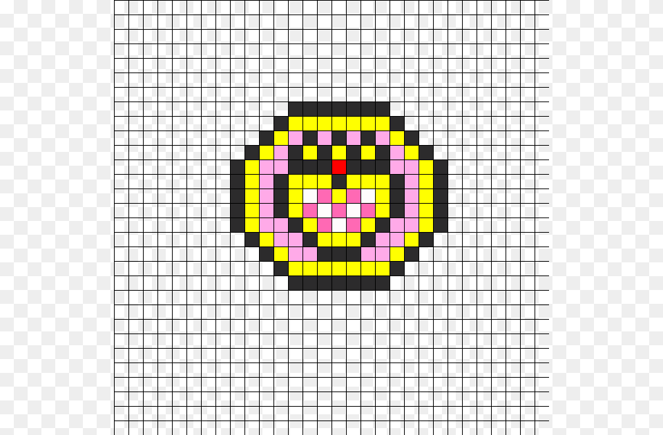 Sailor Mini Moon Brooch Perler Bead Pattern Bead Perler Bead Sailor Moon Brooch, Qr Code Free Transparent Png