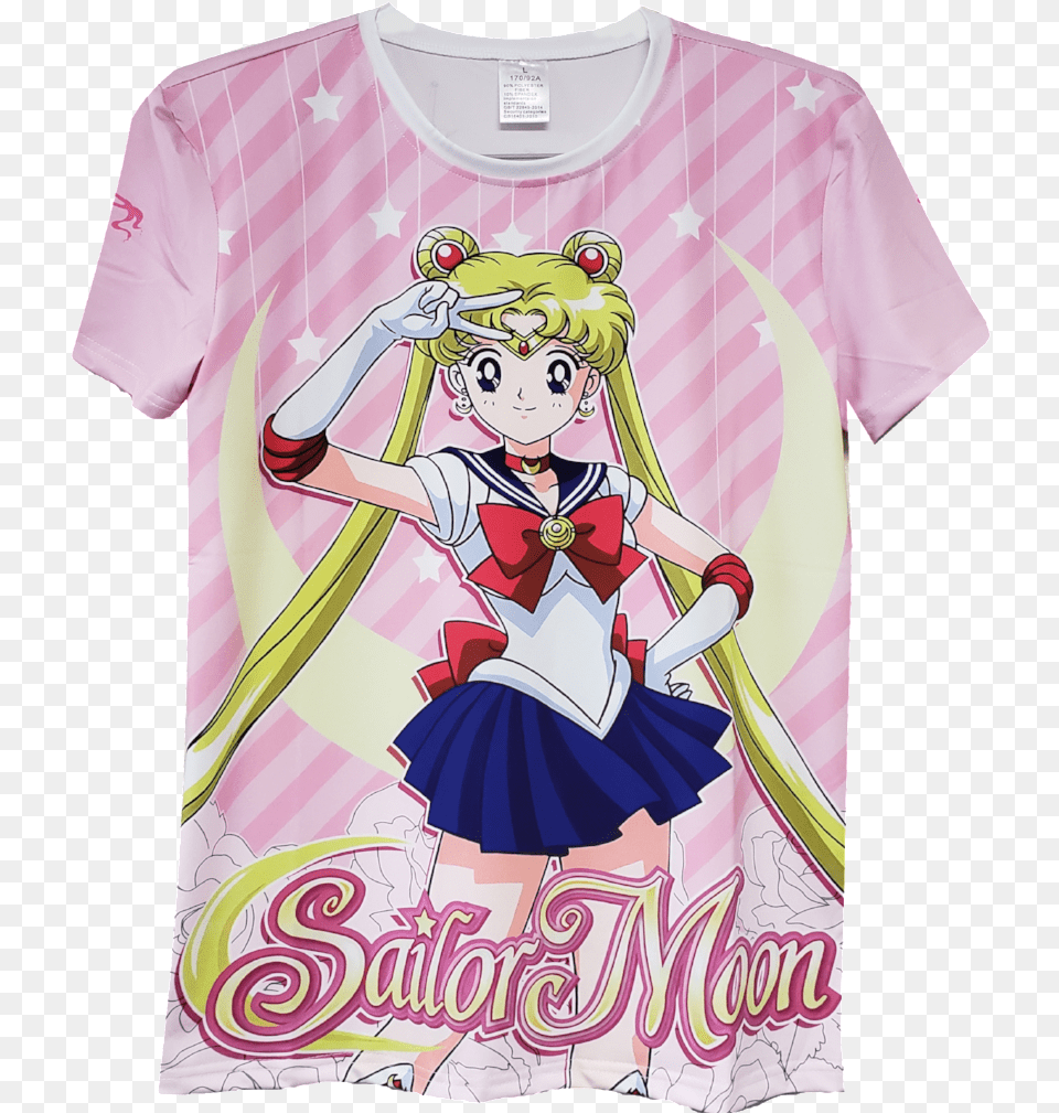 Sailor Moon, T-shirt, Clothing, Book, Comics Free Png Download