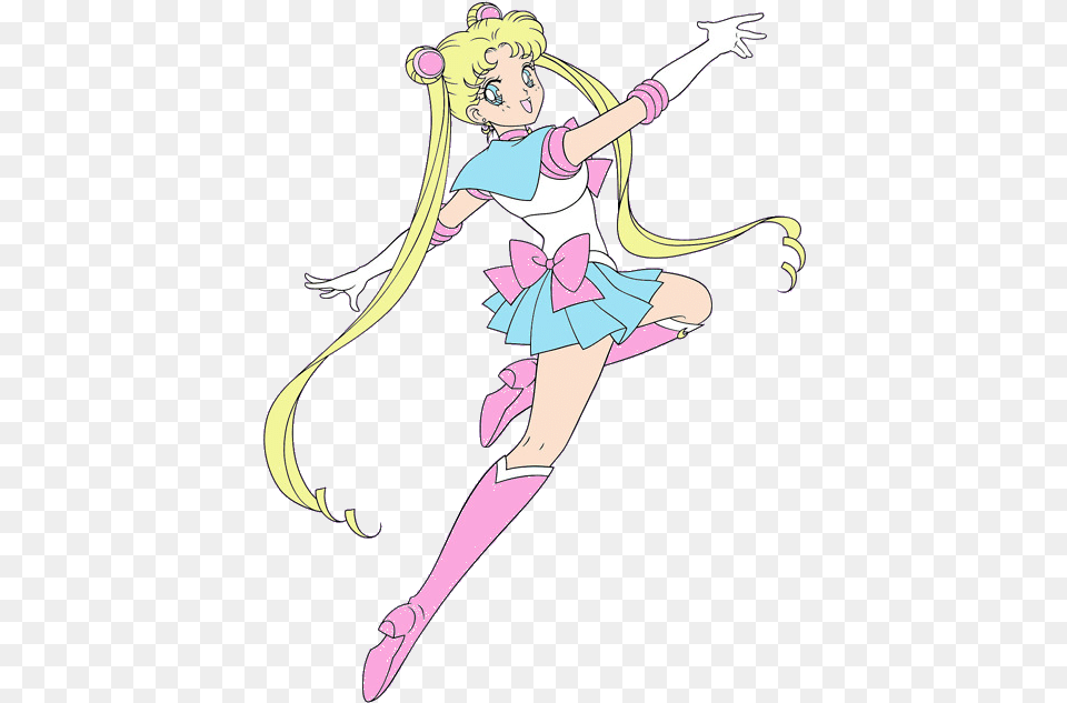 Sailor Moon Anime And Aesthetic Anime Sailor Moon Transparent, Person, Dancing, Leisure Activities, Adult Free Png Download