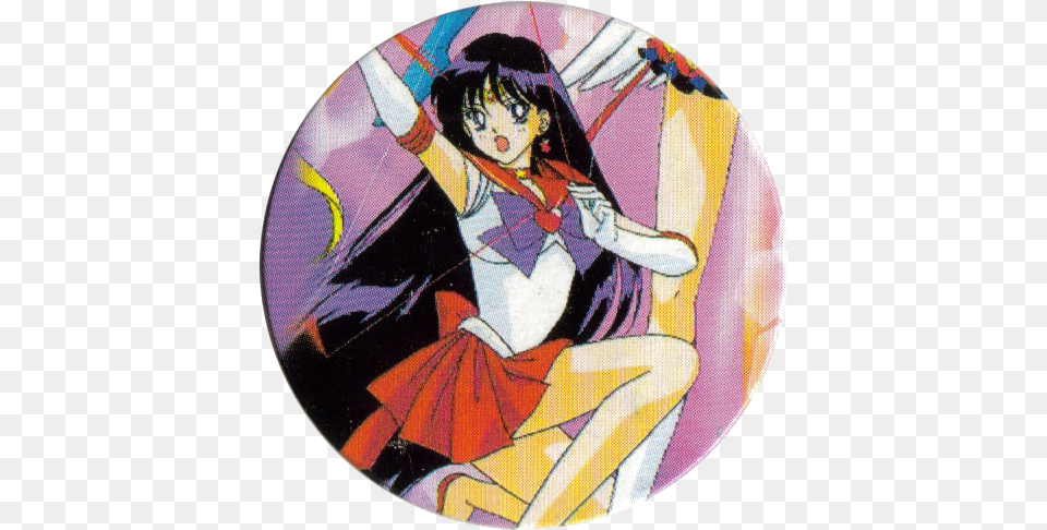 Sailor Moon Caps 131 Sailor Mars Sailor Moon Caps, Book, Comics, Publication, Person Png