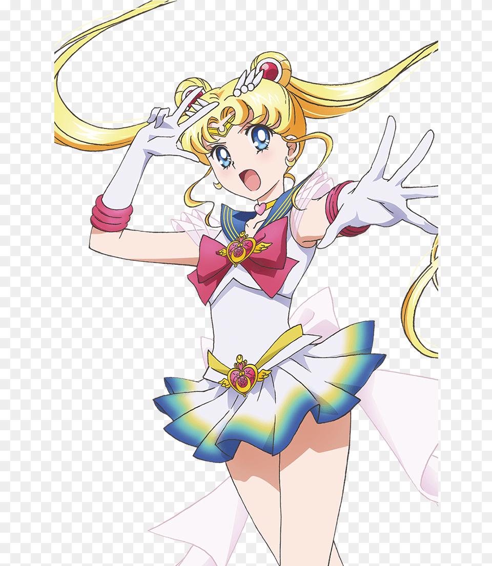 Sailor Moon Character Tsukino Usagi Image Sailor Moon Eternal Movie, Book, Comics, Publication, Person Free Transparent Png