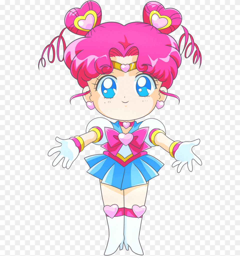 Sailor Moon Chibi Chibi, Book, Comics, Publication, Baby Free Png Download