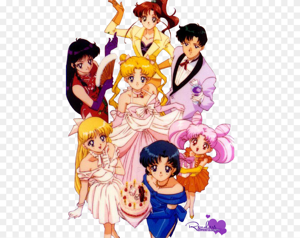 Sailor Moon Chibiusa, Book, Comics, Publication, Manga Free Transparent Png