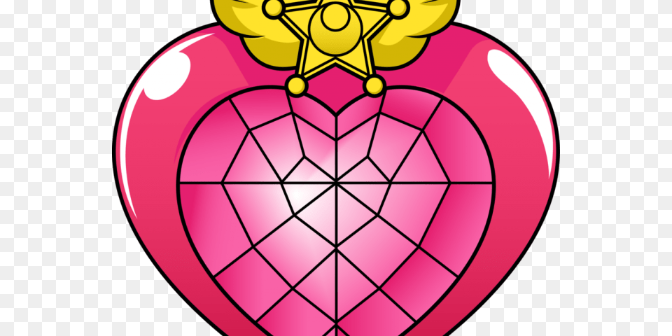 Sailor Moon Clipart Compact Transparent, Balloon, Heart, Ammunition, Grenade Free Png