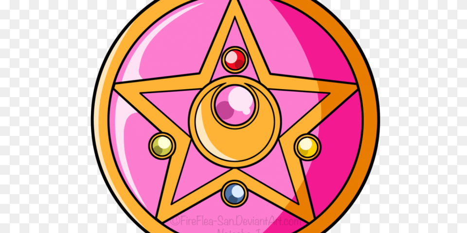 Sailor Moon Clipart Logo, Symbol, Armor, Disk Free Transparent Png