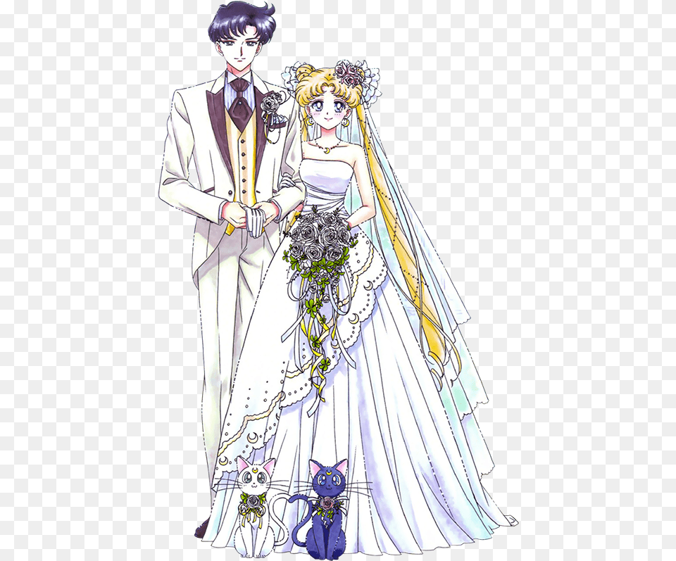 Sailor Moon Crystal, Formal Wear, Fashion, Book, Publication Png