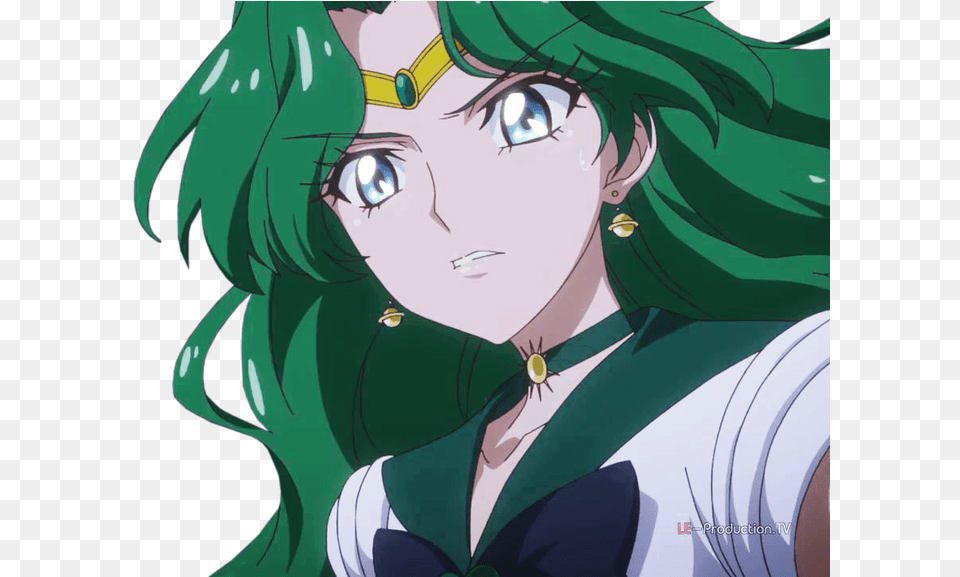 Sailor Moon Crystal Michiru Kaiou Sailor Neptune Misssul Anime, Publication, Book, Comics, Adult Free Png