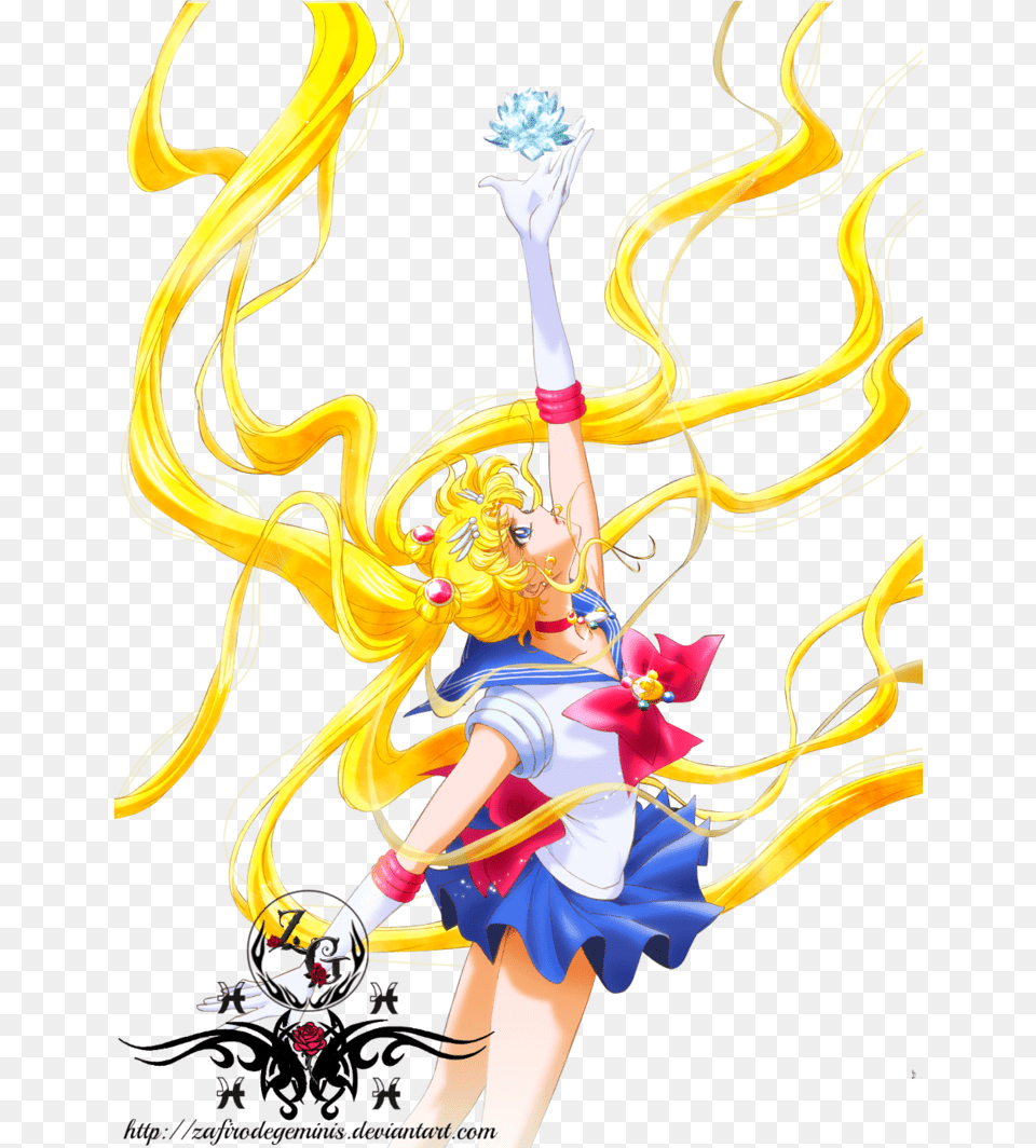 Sailor Moon Crystal Render, Book, Comics, Publication, Adult Free Png Download