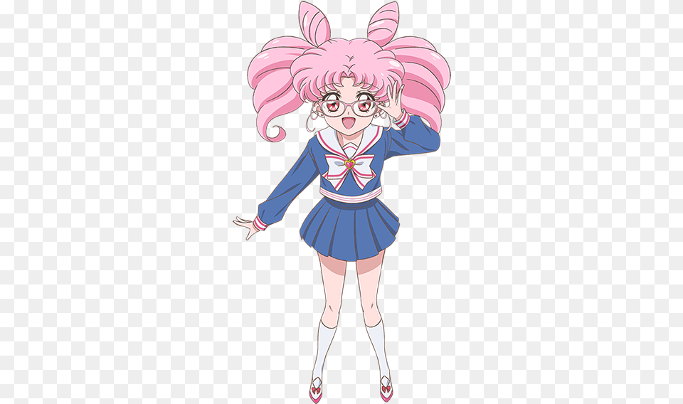 Sailor Moon Crystal Season 3 Chibiusa, Book, Comics, Publication, Person Free Png Download