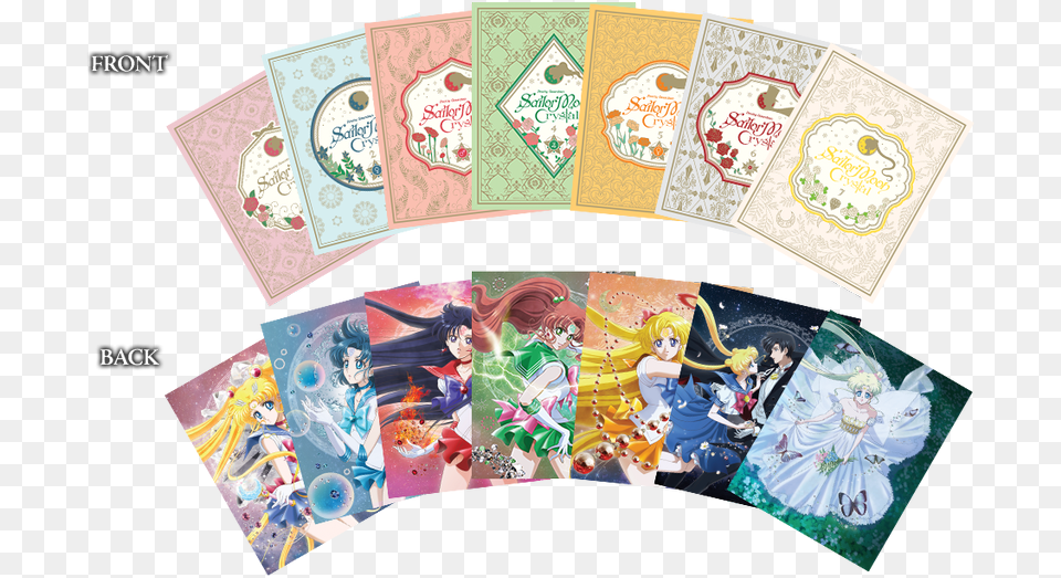 Sailor Moon Crystal Set 1 Limited Edition Blu Ray Sailor Moon Crystal Limited Edition Dvd, Envelope, Greeting Card, Mail, Person Free Png