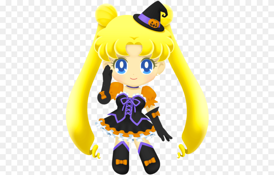 Sailor Moon Drops Halloween, Baby, Person, Face, Head Png