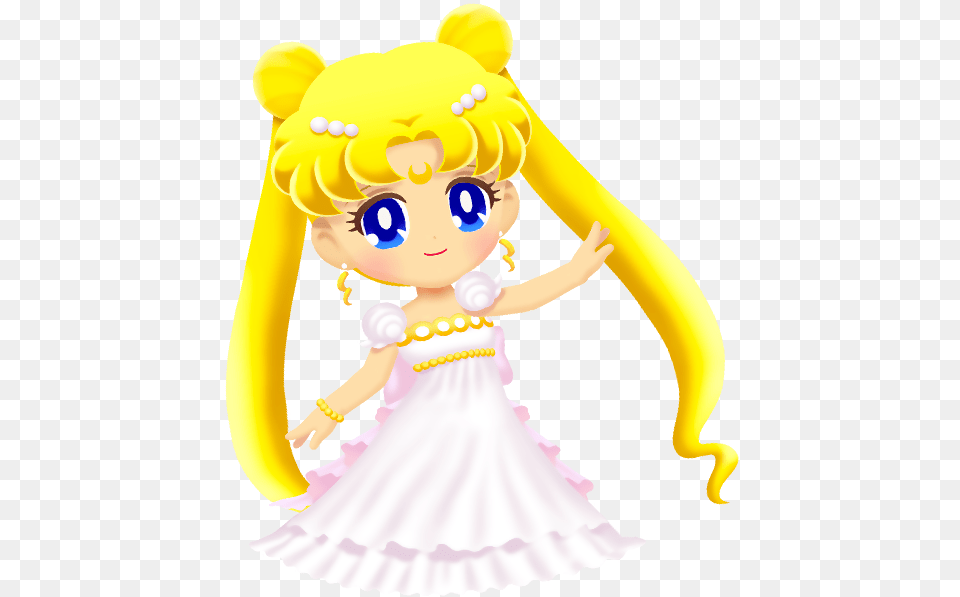 Sailor Moon Drops Princess Serenity, Doll, Toy, Baby, Person Free Png