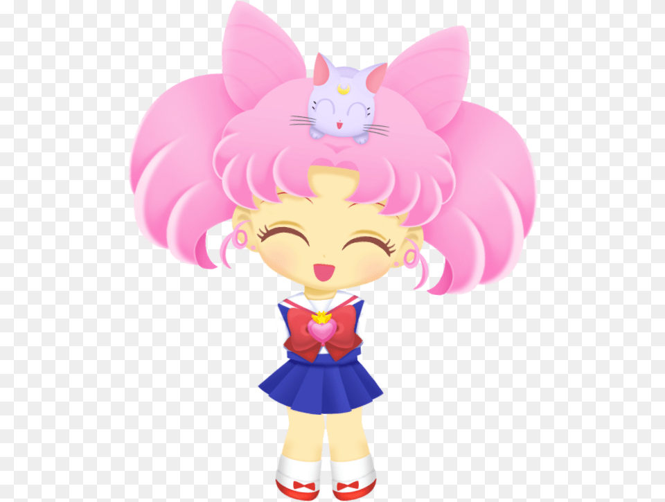 Sailor Moon Drops Sailor Chibi Moon, Book, Comics, Publication, Baby Free Png