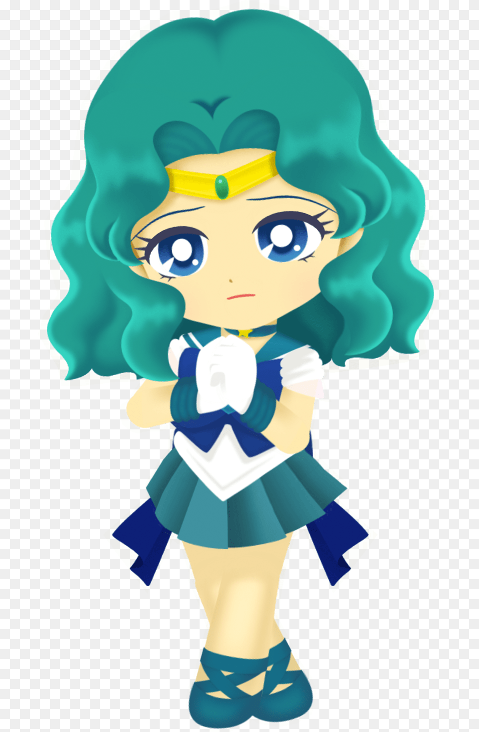 Sailor Moon Drops Sailor Neptune, Clothing, Costume, Person, Baby Png Image