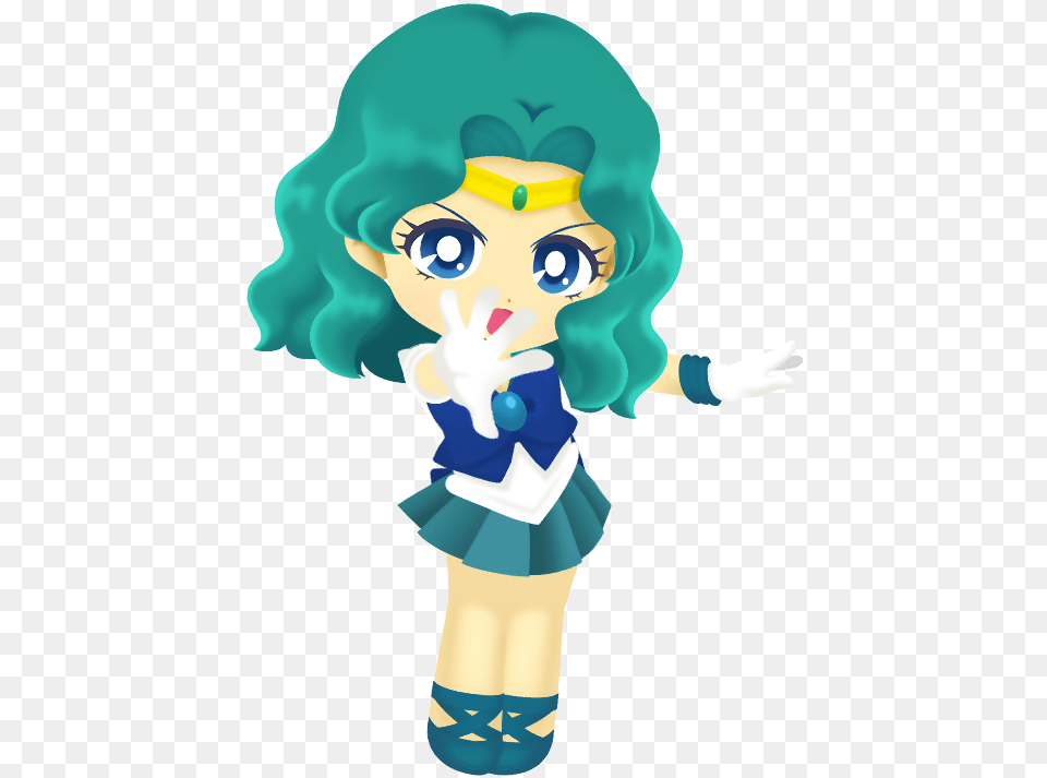 Sailor Moon Drops Sailor Uranus And Neptune, Baby, Person, Face, Head Free Png