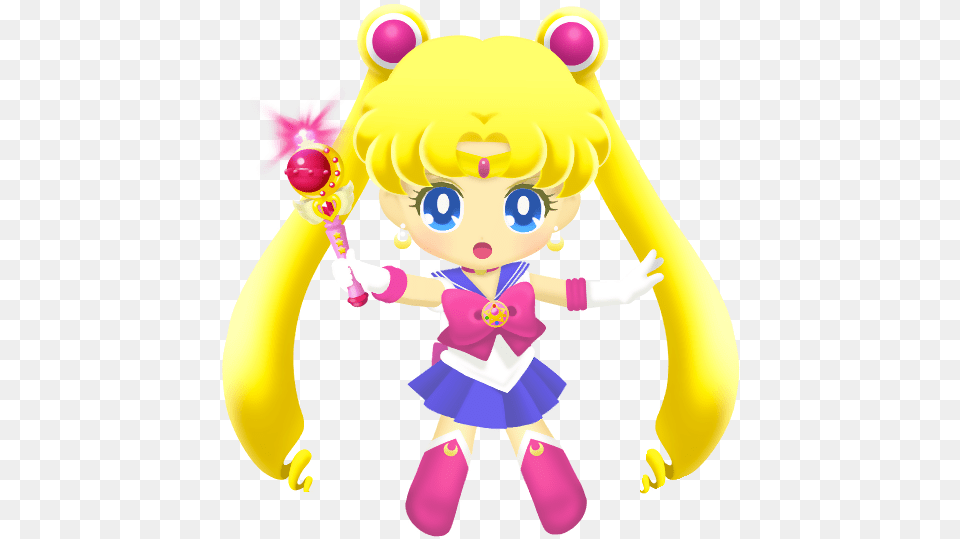 Sailor Moon Drops Transparent, Baby, Person, Toy Png