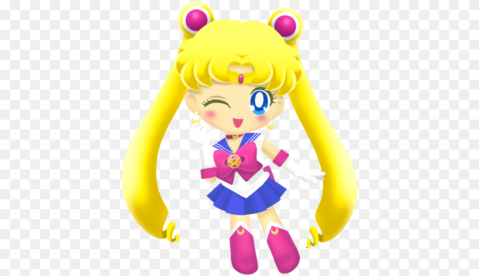 Sailor Moon Drops Usagi, Doll, Toy, Face, Head Free Png