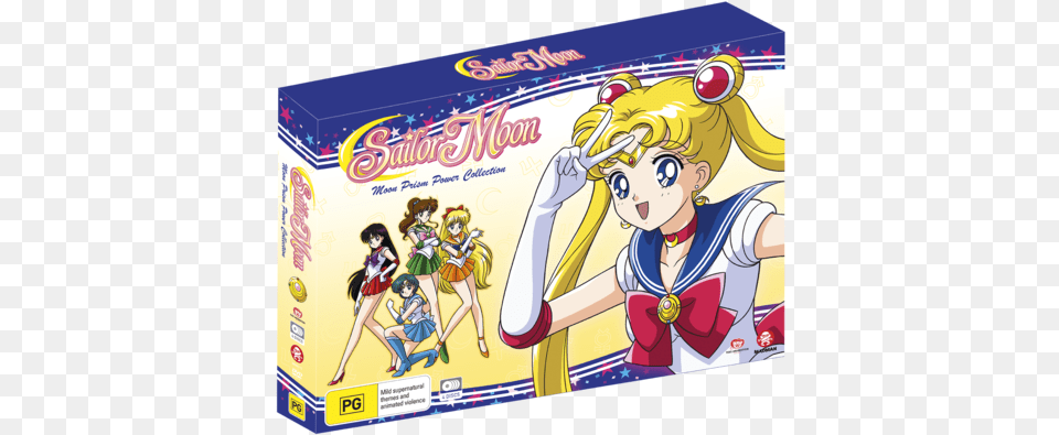 Sailor Moon Dvd Xover, Book, Comics, Publication, Baby Free Transparent Png