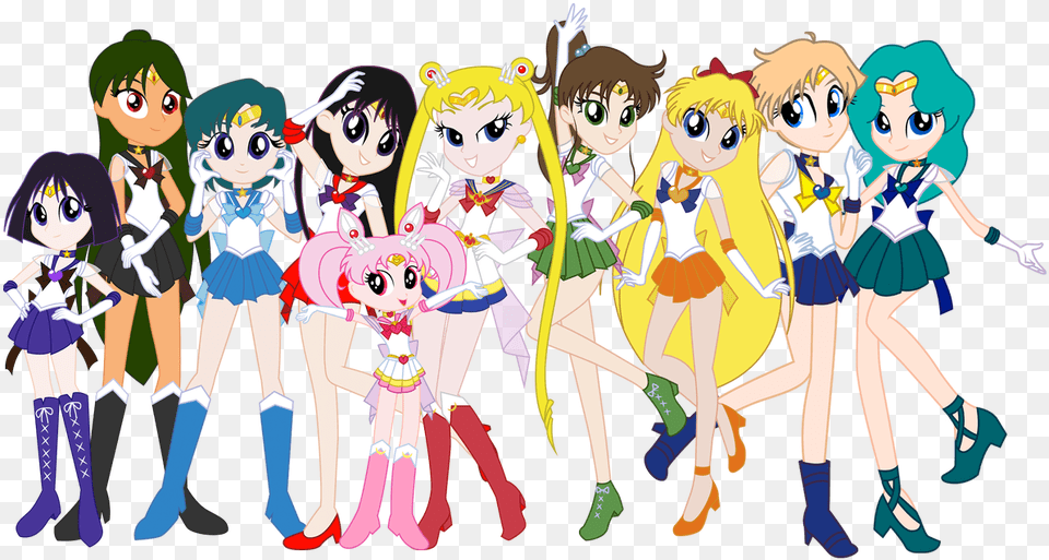 Sailor Moon Equestria Girls, Publication, Book, Comics, Person Png