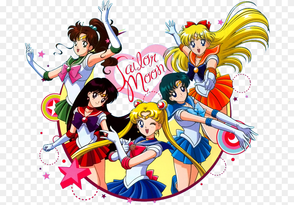 Sailor Moon Facebook Cover Image Sailor Moon Thank You Card, Publication, Book, Comics, Art Png