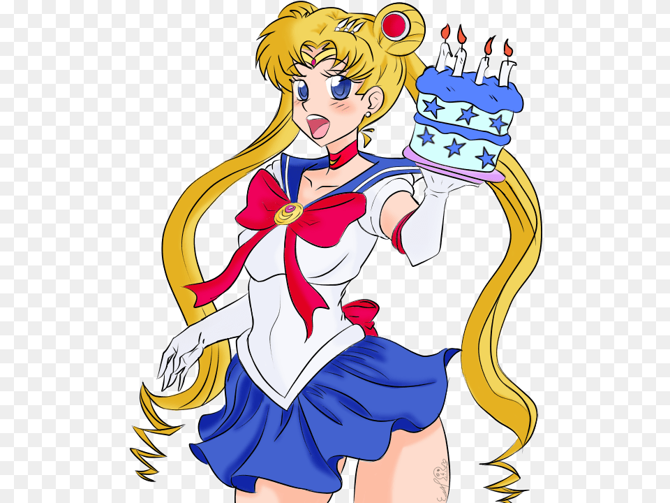 Sailor Moon Feliz, Publication, Book, Comics, Adult Free Png Download