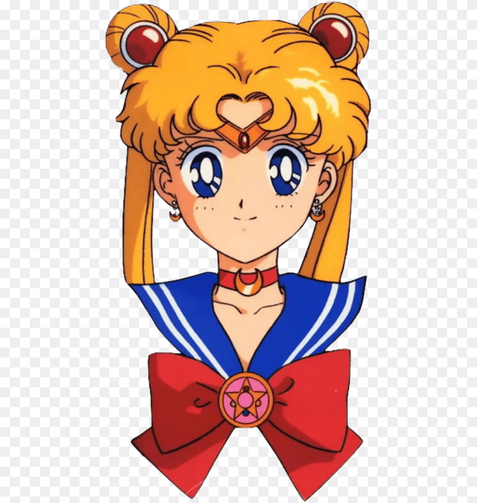 Sailor Moon Kawaii Cute Anime 1992 Usagi Tsukino Sailor Moon Usagi Cute, Accessories, Formal Wear, Tie, Baby Free Png