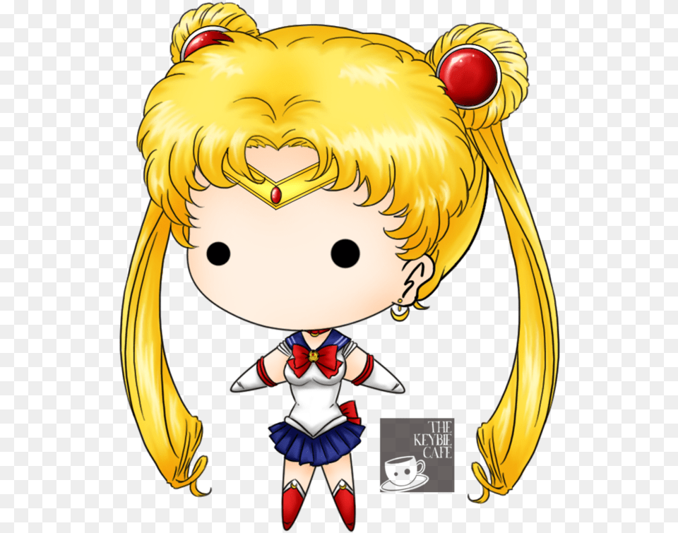 Sailor Moon Keybies Cartoon, Book, Comics, Publication, Baby Png