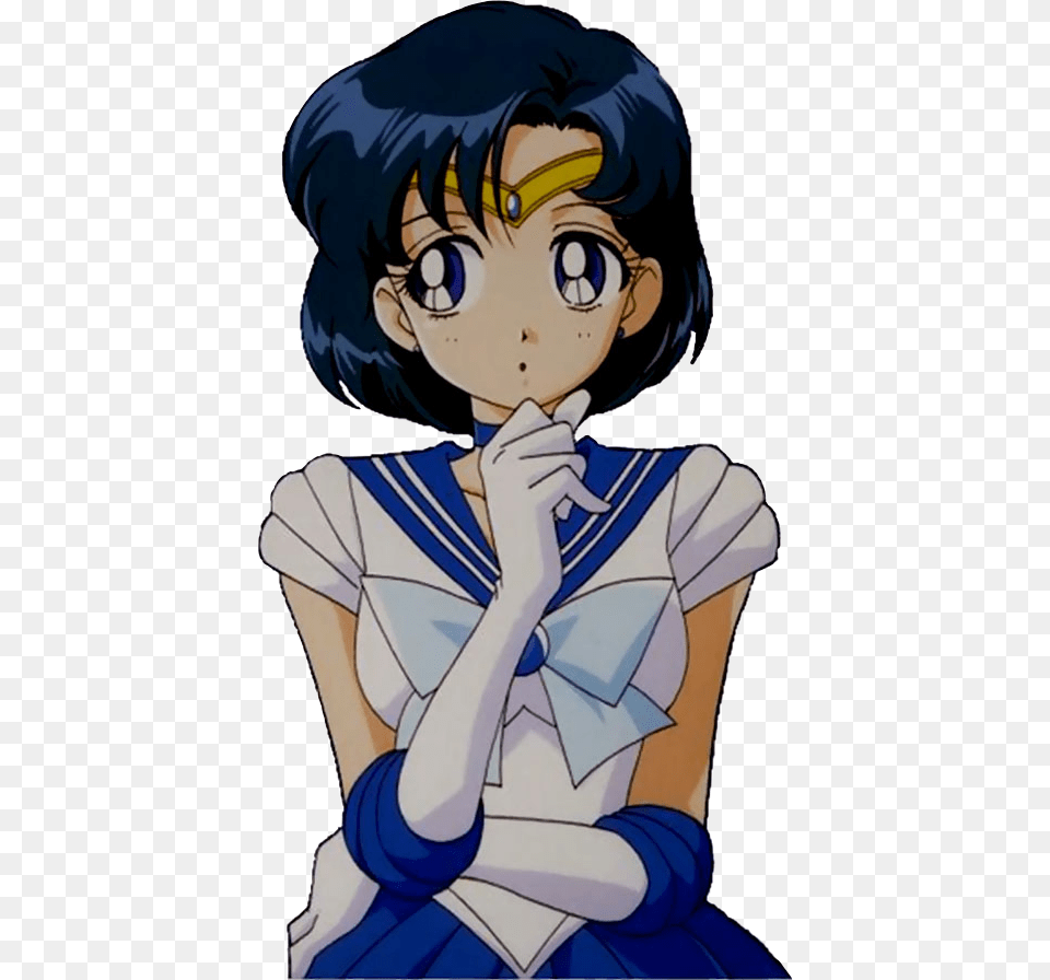 Sailor Moon Mercury, Book, Comics, Publication, Baby Free Transparent Png