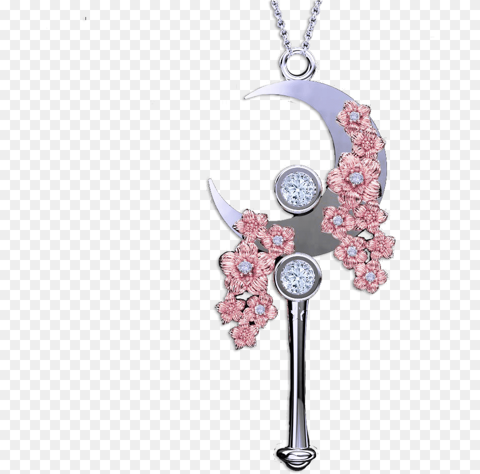 Sailor Moon Necklace Transparent, Accessories, Earring, Jewelry, Diamond Free Png