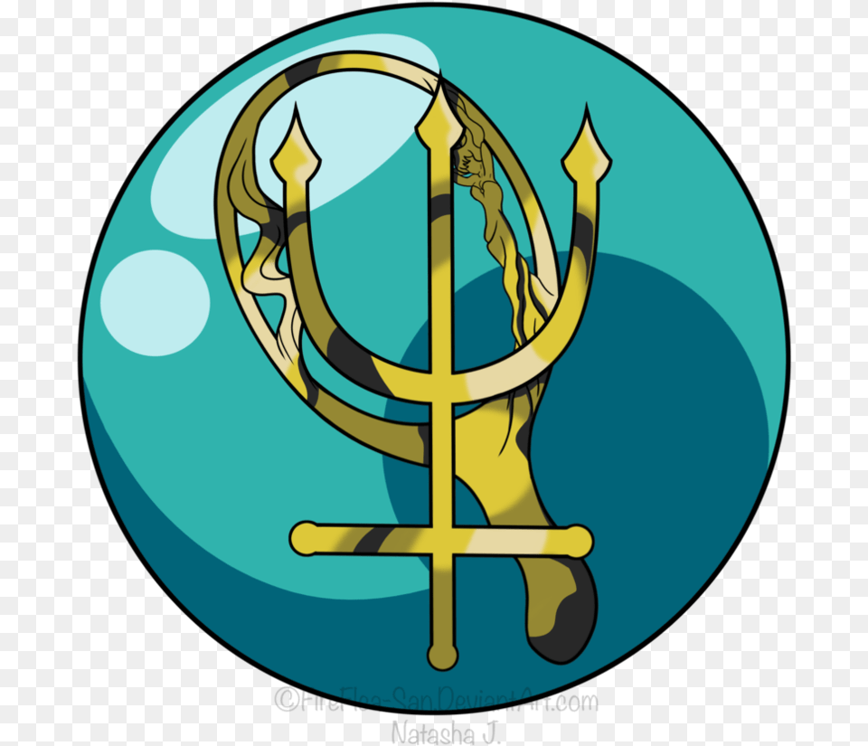 Sailor Moon Neptune Symbol, Person, Weapon Png Image